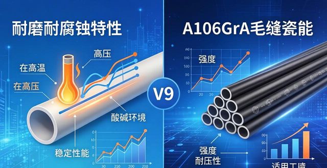 陶瓷复合钢管和A106GrA无缝管对比有哪些优势_陶瓷金属复合管_陶瓷复合管道