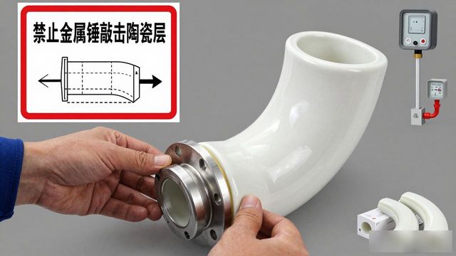 陶瓷内衬弯头_内衬陶瓷弯头 分子筛粉尘_耐磨内衬陶瓷弯头
