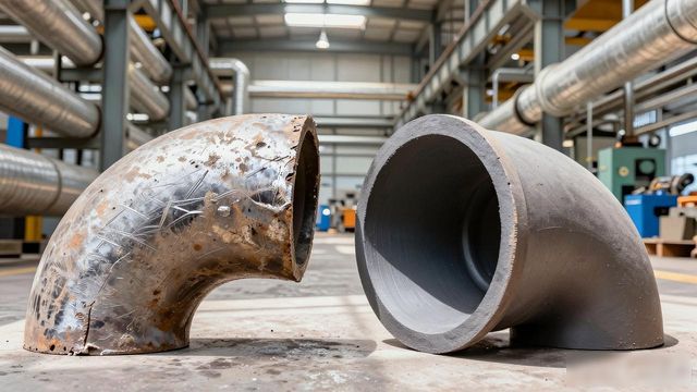 耐磨陶瓷弯管 16MnDG低温弯头_耐磨刚玉陶瓷弯头_陶瓷耐磨弯头厂家排名